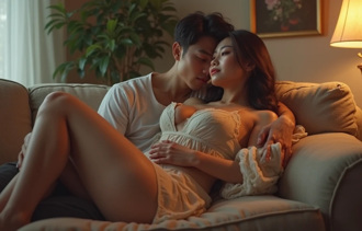 工程师戴绿帽！娇妻偷吃同事客厅激战　沙发「被玷污」也要赔