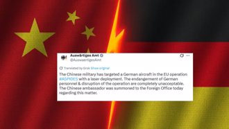 國戰會論壇》雷射瞄準德機 中國艦隊驅離新招？（譚傳毅）