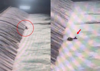 影》新店SUP男「最后身影」曝光　违规戏水竟没穿救生衣