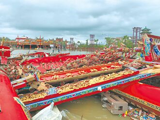 南鯤鯓牌樓倒 廟方：勿政治聯想