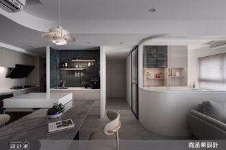 20坪新成屋自然柔和的基底，注入通透视野，谱写机能与美感兼具的北欧风居家