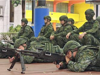 漢光41號演習   206旅召員赴桃園青溪國中兵器專長複訓