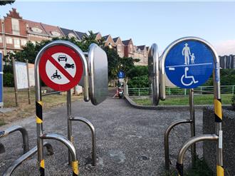 河濱公園車阻隔絕 綠委：不應以任何理由限制身障者行動