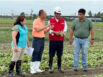 高雄農損破4400萬！陳其邁親勘災區 籲中央儘速補助