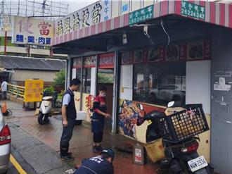 台中沙鹿豪雨成災！民宅店面進水 鎮南路疑路基掏空