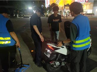 北北基桃聯合稽查噪音擾民改裝車輛 金牌員警領軍執法