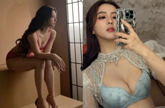 周晓涵封奶「最后一脱」辣照晒出！证实10年内衣代言结束了