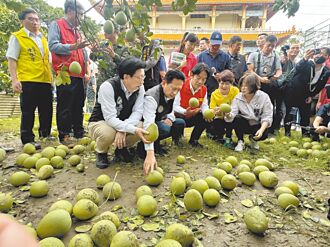 回本命區勘災 賴允農貸零利率