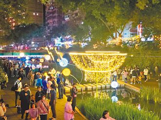 新庄中港大排光雕展 欧美得双金