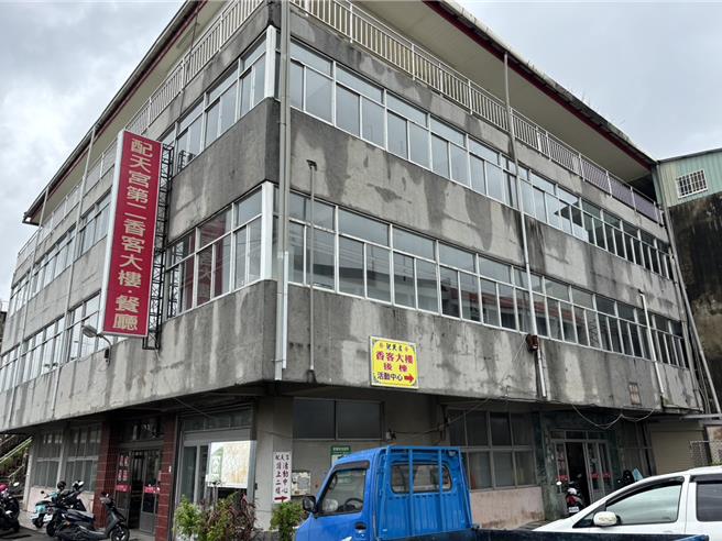 朴子市配天宫特别提供香客大楼的卫浴设备让民眾使用，暂住也没问题。（朴子市公所提供／吕妍庭嘉义传真）