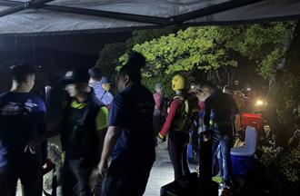 男子吊桥上坠落基隆情人湖！4小时寻获成尸体   家属崩溃痛哭