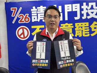 藍控綠抄襲反罷免文宣混淆視聽 林右昌：公民團體的創意