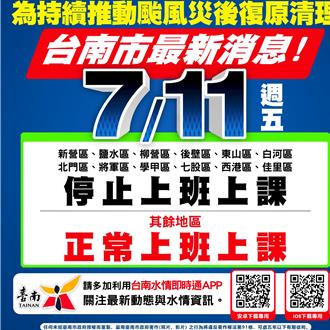 台南12區明繼續停班停課 受災戶關心：到底何時才有電？