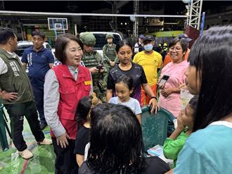 屏東原鄉預警性撤離347人 周春米前往送熱食關懷