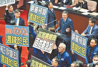 4100億特別預算 朱喊話各退一步