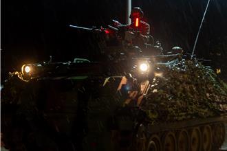 汉光41》澎湖反特攻应援作战  甲车深夜机动增援