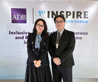 亞太INSPIRE健康論壇 陳亮恭、陳亮妤代表我國受邀出席
