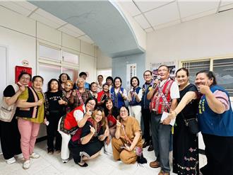 新北萬里原民文化健康站7／11揭牌 林進德頭目親授編籃技藝