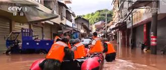 陸持續兩天強降雨   武警、消防聞「汛」而動全力搶險救援