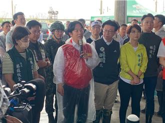 灾民当面求助「帮长者清理家园」  赖清德：不能什么事都靠国军