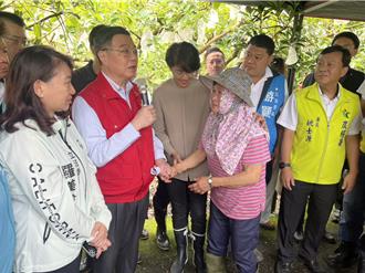 南投香蕉災損嚴重！卓揆慰問「洪大姐」 許淑華爭取這些補助