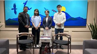 蕭美琴欽點！台東公東高工手工椅進駐副總統辦公室