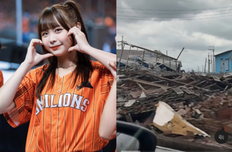 啦啦隊災區送物資！老家「滿目瘡痍」慘況曝：願大家少點仇恨