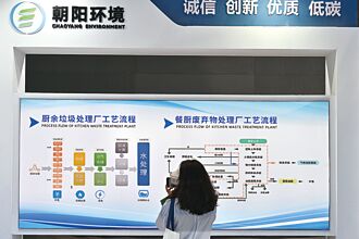 溼垃圾變身綠能 驅動上海航運