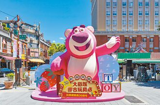 《玩具總動員》空降大稻埕 《麵包超人》台中快閃慶周年