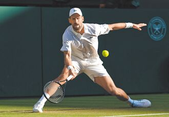 溫布頓》超越費爸 喬帥14度殺入4強