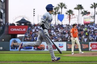 MLB》大谷「落水轟」空襲麥考維灣 道奇仍吞7連敗