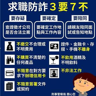 男子应徵家庭组装积木 遭国际警察会查帐为由骗500万