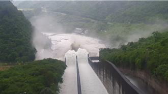 丹娜絲超誇張 灌水量2億噸 台南3大水庫全滿