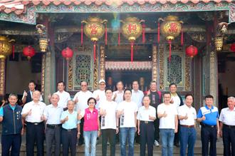 蔣萬安、羅智強台中站台   力挺廖偉翔續留立院