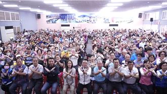 洪孟楷八里宣講氣氛熱烈　高金素梅、吳宗憲齊聲力挺