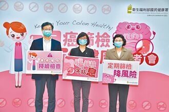大腸癌擴大篩檢 半年破103萬人
