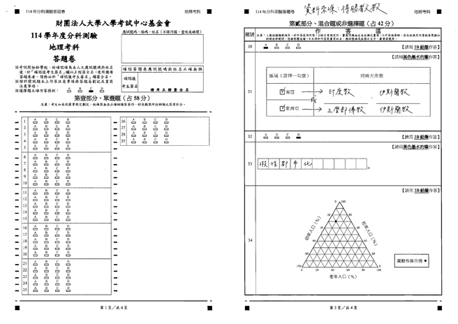 114分科地理科简答_部分2