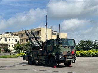 漢光演習模擬敵機來襲 陸射劍二完成快速部署應對