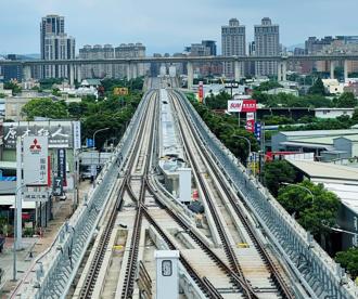 桃捷綠線拚北7站明年通車 7／16上高架橋動態測試