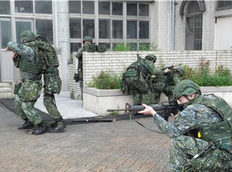 漢光41》後備召員林口操演火力支援與自衛戰鬥