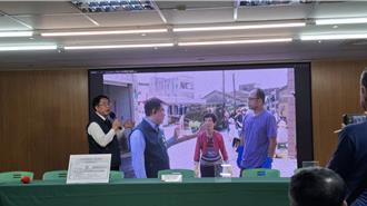 被指禁災民發問   黃偉哲秀勘災影片強調溝通無礙