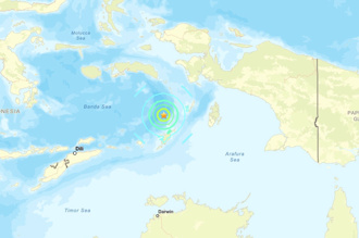 快訊》印尼外海發生規模6.7強震