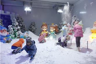 屏東下雪了！零下10度冰宮城堡開放 17米海盜船也來了