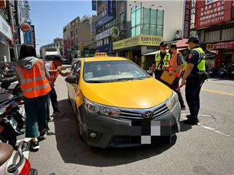 台中加強取締違規計程車 117件違規已開罰