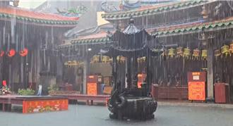 鹿港天后宮淹怕了！7.6億大改造 5處儲水設施曝光