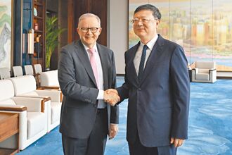 澳洲總理：支持台海維持現狀