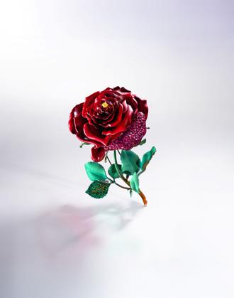 ANNA HU玫瑰胸针  致敬葛丽丝王妃