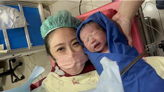 蔡允洁生了！独自入院产二宝　仅花5分钟诞下儿子