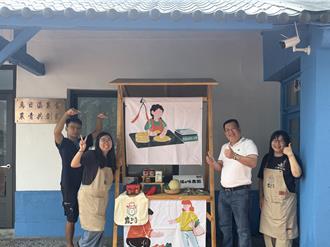 白牆藍柱小舖好復古！烏日農青共創館開箱 打造農產新聚點