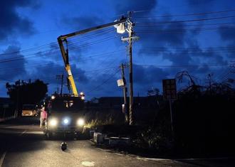 台南剩597戶未復電 台電搶修進尾聲：最快今晚全面來電